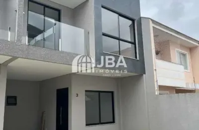 Casa em condomínio fechado com 3 quartos à venda na rua aviador armin buhrer, 95, uberaba, curitiba, 110 m2 por r$ 649.000