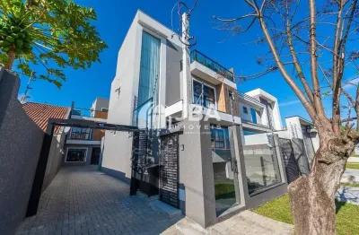 Casa em condomínio fechado com 3 quartos à venda na rua marechal cardoso júnior, 985, jardim das américas, curitiba, 155 m2 por r$ 897.000
