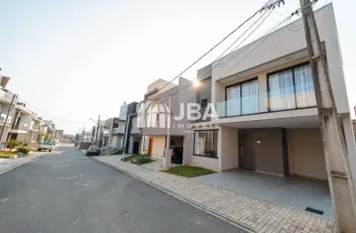 Casa em condomínio fechado com 3 quartos à venda na rua pedro wieler, 1091, xaxim, curitiba, 135 m2 por r$ 850.000