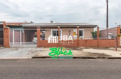 Casa com 3 quartos à venda na joana jess micrute, 260, quississana, são josé dos pinhais, 192 m2 por r$ 630.000