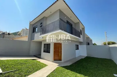 Casa com 3 quartos à venda na rua salomão elias feder, 625, uberaba, curitiba, 138 m2 por r$ 750.000