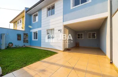 Casa com 3 quartos à venda na rua humberto mattana, 563, capão da imbuia, curitiba, 136 m2 por r$ 599.000