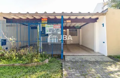 Casa com 3 quartos à venda na rua henrique martins torres, 2168, boqueirão, curitiba, 82 m2 por r$ 319.000