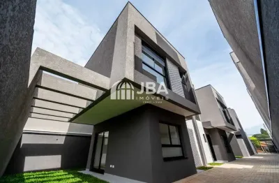 Casa em condomínio fechado com 3 quartos à venda na rua dom bosco, 481, novo mundo, curitiba, 97 m2 por r$ 740.000