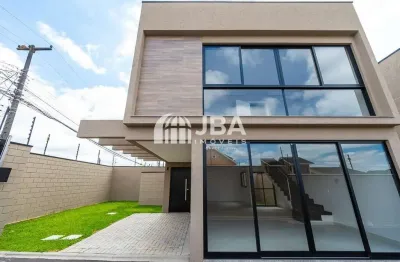 Casa em condomínio fechado com 3 quartos à venda na rua joão batista franceschini, 133, santa felicidade, curitiba, 119 m2 por r$ 879.000