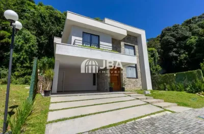 Casa em condomínio fechado com 3 quartos à venda na rua íris antônio campos, 247, campo comprido, curitiba, 208 m2 por r$ 1.997.000