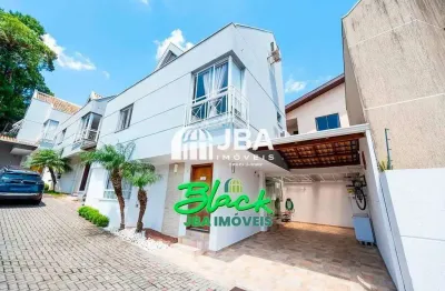 Casa em condomínio fechado com 3 quartos à venda na rua professor joaquim de mattos barreto, 233, são lourenço, curitiba, 154 m2 por r$ 937.000