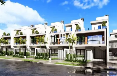 Casa com 3 quartos à venda na rua serafim lucca, 394, são braz, curitiba, 125 m2 por r$ 895.000