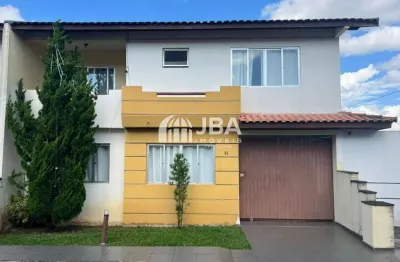 Casa em condomínio fechado com 4 quartos à venda na rua cuiabá, 215, cajuru, curitiba, 125 m2 por r$ 619.000