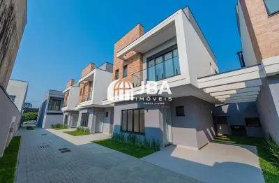 Casa em condomínio fechado com 3 quartos à venda na rua tenente tito teixeira de castro, 1784, boqueirão, curitiba, 115 m2 por r$ 723.000