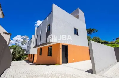 Casa em condomínio fechado com 3 quartos à venda na rua irmã anatólia, 727, abranches, curitiba, 122 m2 por r$ 687.477