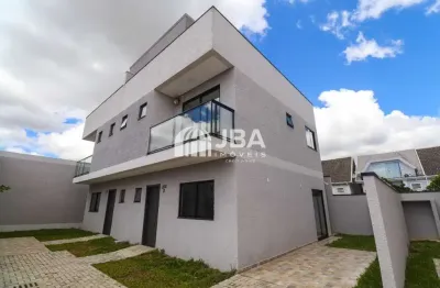 Casa em condomínio fechado com 3 quartos à venda na rua doutor heleno da silveira, 535, boqueirão, curitiba, 126 m2 por r$ 689.000