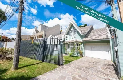 Casa com 4 quartos à venda na rua ozório duque estrada, 760, jardim social, curitiba, 233 m2 por r$ 1.580.000