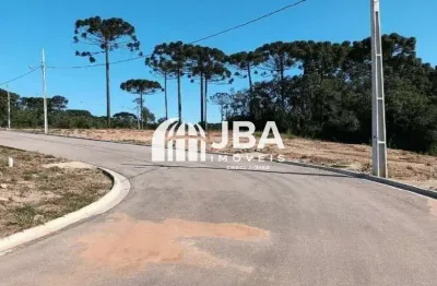 Terreno à venda na rua pedro câmbio cortiano, 60, jardim orestes thá, quatro barras por r$ 275.000