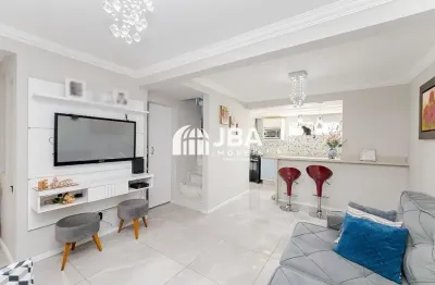 Casa em condomínio fechado com 4 quartos à venda na rua cascavel, 133, boqueirão, curitiba, 129 m2 por r$ 550.000