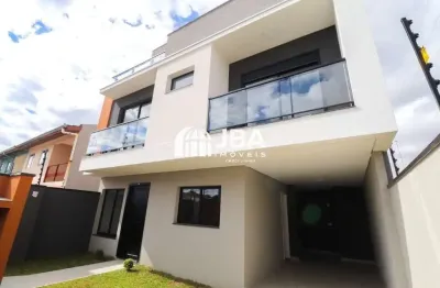 Casa com 3 quartos à venda na rua bahia, 741, guaíra, curitiba, 130 m2 por r$ 799.000