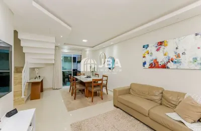 Casa em condomínio fechado com 3 quartos à venda na rua major theolindo ferreira ribas, 2848, boqueirão, curitiba, 175 m2 por r$ 969.000