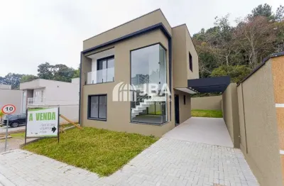 Casa em condomínio fechado com 3 quartos à venda na neriman nezetli, 30, campo pequeno, colombo, 123 m2 por r$ 900.000