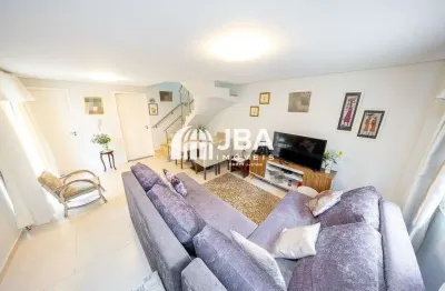 Casa em condomínio fechado com 3 quartos à venda na rua gustavo schier, 660, novo mundo, curitiba, 95 m2 por r$ 660.000