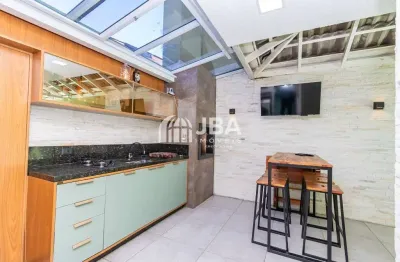 Casa em condomínio fechado com 3 quartos à venda na rua padre dehon, 2480, boqueirão, curitiba, 146 m2 por r$ 649.900