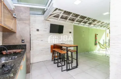 Casa em condomínio fechado com 3 quartos à venda na rua padre dehon, 2480, boqueirão, curitiba, 146 m2 por r$ 649.900