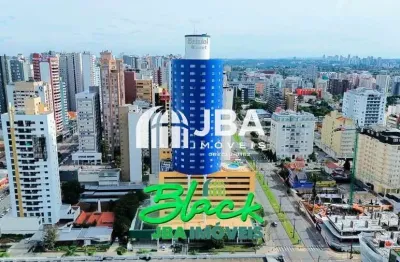 Sala comercial à venda na rua desembargador motta, 1499, batel, curitiba, 61 m2 por r$ 453.000