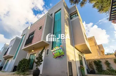 Casa em condomínio fechado com 3 quartos à venda na Rua Presidente Pádua Fleury, 1049, Hauer, Curitiba, 136 m2 por R$ 830.000