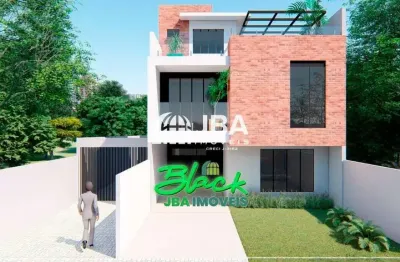 Casa em condomínio fechado com 3 quartos à venda na rua república islâmica do irã, 657, jardim das américas, curitiba, 124 m2 por r$ 799.000