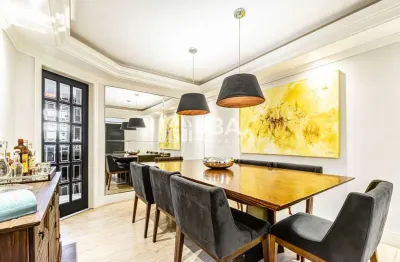 Casa com 4 quartos à venda na rua samuel cézar, 1156, água verde, curitiba, 250 m2 por r$ 1.499.000