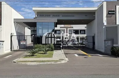 Casa em condomínio fechado com 3 quartos à venda na rua pintor ricardo krieger, 765, atuba, curitiba, 72 m2 por r$ 580.000
