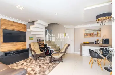 Casa em condomínio fechado com 3 quartos à venda na rua coronel josé carvalho de oliveira, 1104, uberaba, curitiba, 140 m2 por r$ 715.000