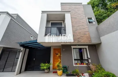 Casa em condomínio fechado com 3 quartos à venda na rua doutor heleno da silveira, 348, boqueirão, curitiba, 140 m2 por r$ 699.000