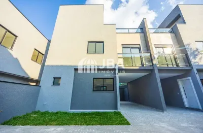 Casa em condomínio fechado com 3 quartos à venda na ferreira, 164, uberaba, curitiba, 124 m2 por r$ 699.000