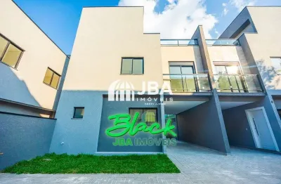 Casa em condomínio fechado com 3 quartos à venda na ferreira, 164, uberaba, curitiba, 124 m2 por r$ 680.000