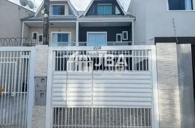 Casa com 3 quartos à venda na capitão joaquim josé moreira de mendonça, 188, ganchinho, curitiba, 121 m2 por r$ 475.000