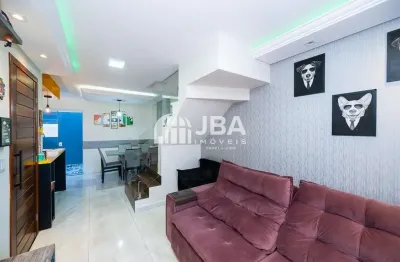 Casa em condomínio fechado com 3 quartos à venda na jerusalém, 201, alto boqueirão, curitiba, 61 m2 por r$ 479.000