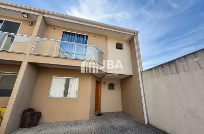 Casa em condomínio fechado com 3 quartos à venda na rua arthur belache, 256, santa felicidade, curitiba, 97 m2 por r$ 595.000
