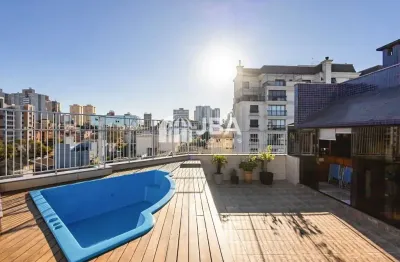 Cobertura com 3 quartos à venda na rua monsenhor manoel vicente, 985, água verde, curitiba, 131 m2 por r$ 1.250.000