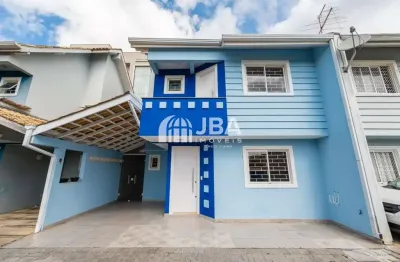 Casa em condomínio fechado com 3 quartos à venda na rua paulo setúbal, 2264, boqueirão, curitiba, 86 m2 por r$ 550.000