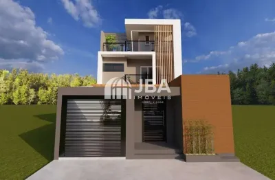 Casa com 3 quartos à venda na rua olga de araújo espíndola, 668, novo mundo, curitiba, 169 m2 por r$ 1.230.000