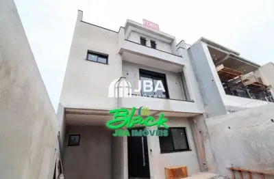 Casa com 3 quartos à venda na rua olga de araújo espíndola, 668, novo mundo, curitiba, 169 m2 por r$ 1.150.000