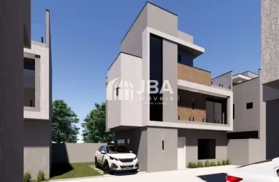 Casa em condomínio fechado com 3 quartos à venda na rua henrique martins torres, 1487, boqueirão, curitiba, 122 m2 por r$ 849.000