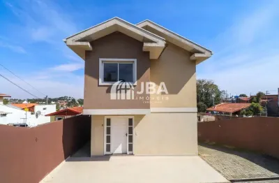 Casa em condomínio fechado com 3 quartos à venda na rua josé antônio leprevost, 1387, santa cândida, curitiba, 101 m2 por r$ 615.000