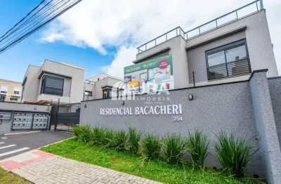 Casa em condomínio fechado com 3 quartos à venda na rua jorge bonn, 254, tingui, curitiba, 164 m2 por r$ 1.045.000