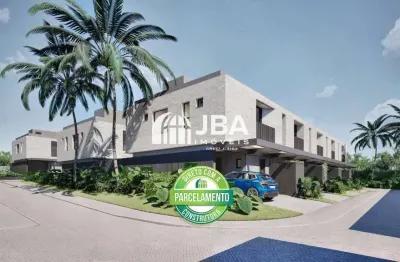 Casa em condomínio fechado com 3 quartos à venda na rua frei tarcísio mastena, 105, santa felicidade, curitiba, 111 m2 por r$ 799.296
