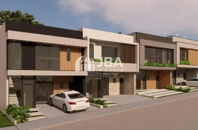 Casa em condomínio fechado com 3 quartos à venda na terminal santa cândida, 1324, santa cândida, curitiba, 132 m2 por r$ 990.000