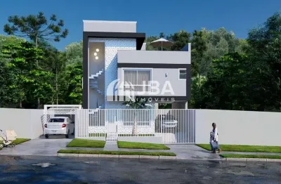 Casa em condomínio fechado com 3 quartos à venda na sargento tadeu czocher, 145, uberaba, curitiba, 117 m2 por r$ 699.900