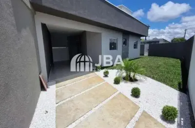 Casa com 2 quartos à venda na avenida uirapuru, 510, jardim cláudia, pinhais, 70 m2 por r$ 485.000