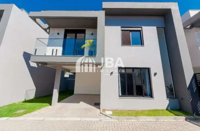 Casa em condomínio fechado com 3 quartos à venda na rua antônio stival, 215, santa felicidade, curitiba, 126 m2 por r$ 859.000
