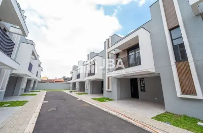 Casa em condomínio fechado com 3 quartos à venda na avenida florianópolis, 248, cajuru, curitiba, 104 m2 por r$ 661.980